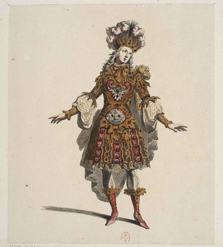 Costume d'Ascalaphe pour Proserpine