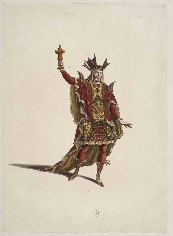 Costume de Minos pour Proserpine