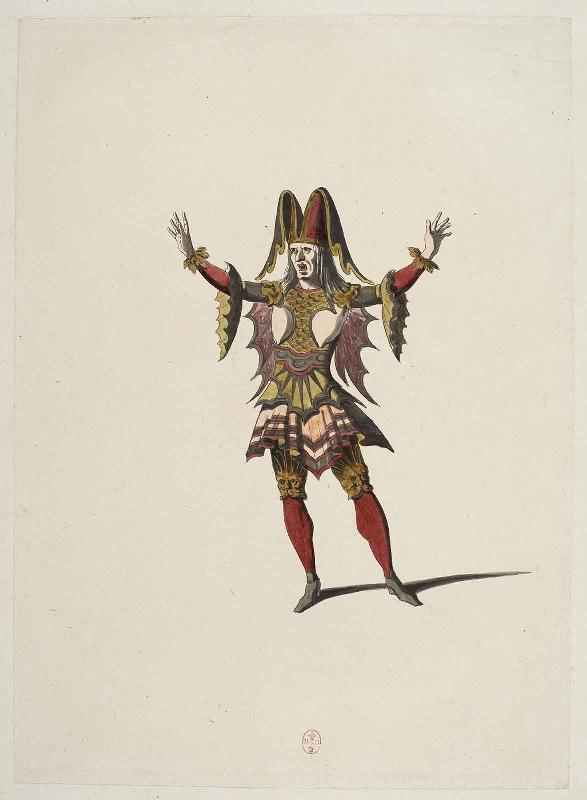 Costume de Furie pour l'acte IV de Thésée