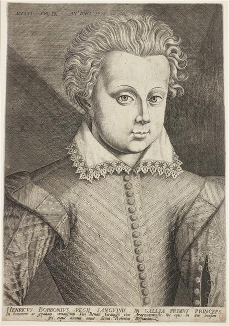 HENRICVS BORBONIVS REGII SANGVINIS IN GALLIA PRIMVS PRINCEPS