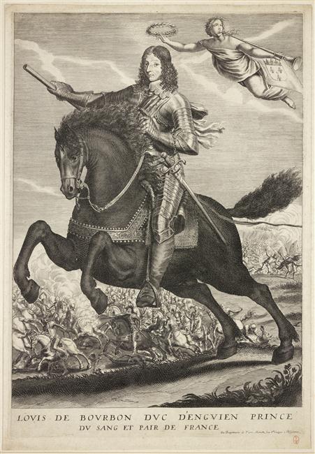 LOVIS DE BOVRBON DUC D'ENGVIEN PRINCE / DV SANG ET PAIR DE FRANCE