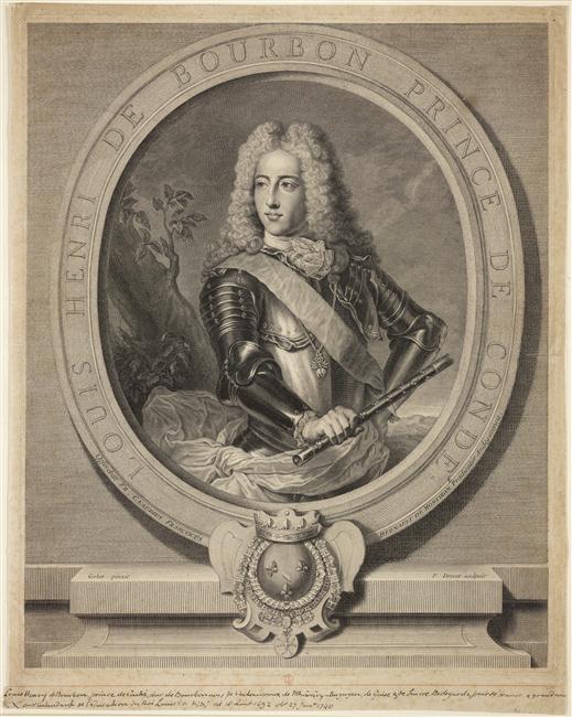 LOUIS HENRI DE BOURBON PRINCE DE CONDE