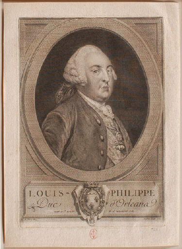LOUIS-PHILIPPE / Duc d'Orléans / mort à St Assise le 18 novembre 1785