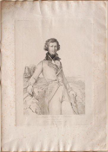 Louis-Philippe d'Orléans duc de Chartres / Lieutt Général en 1792. / Louis-Philippe 1er / Roi des Français en 1830