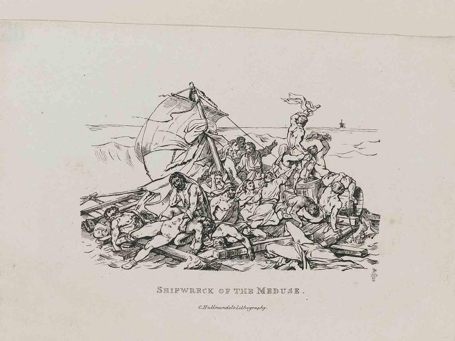 Shipwreck of the Medusa ; Le Radeau de la Méduse