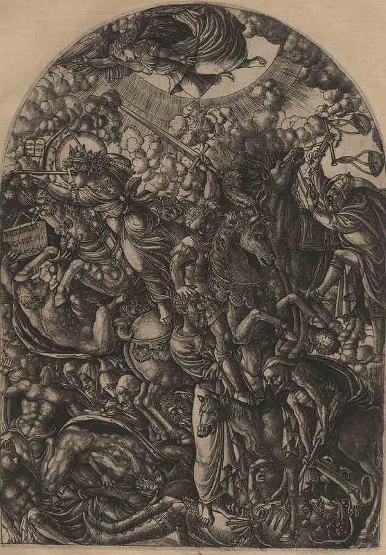 L'Apocalypse figurée (05) : Saint Jean voit quatre cavaliers