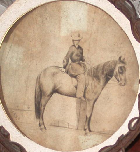 Le prince de Condé à cheval