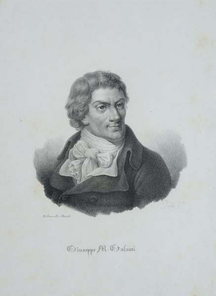 Portraits d'illustres napolitains : Giuseppe M. Galanti