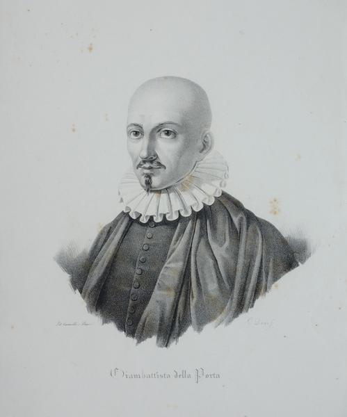 Portraits d'illustres napolitains : Giambattista della Porta