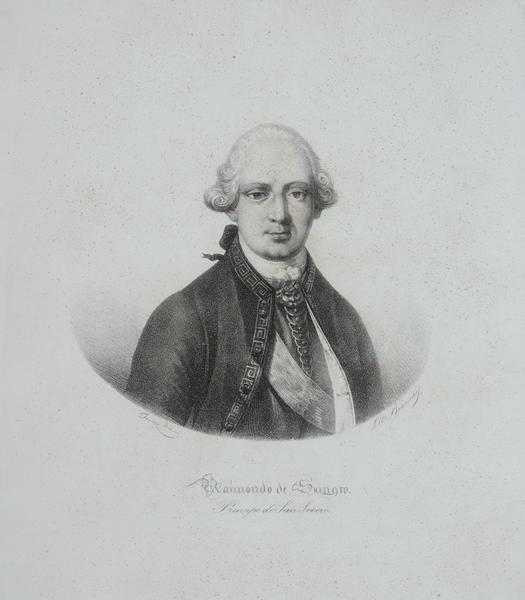 Portraits d'illustres napolitains : Raimondo de Sangro / Principe di San Severo.