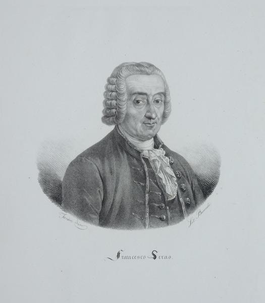 Portraits d'illustres napolitains : Francesco Serao