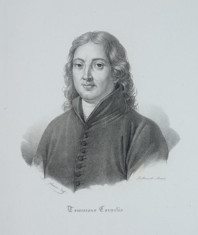 Portraits d'illustres napolitains : Tommaso Cornelio