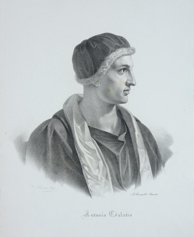 Portraits d'illustres napolitains : Antonio Galateo