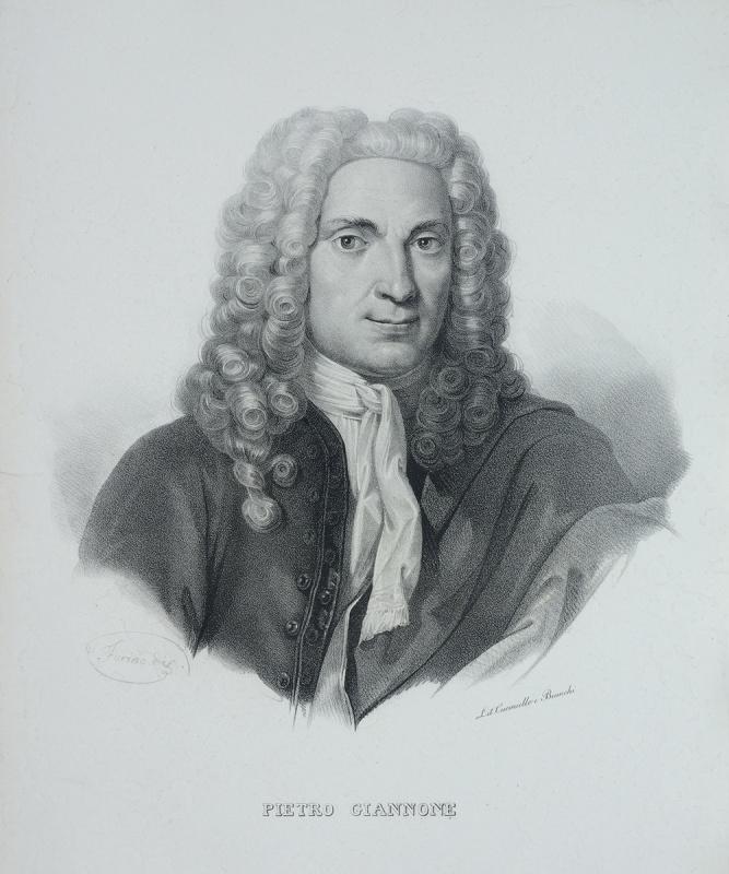 Portraits d'illustres napolitains : PIETRO GIANNONE