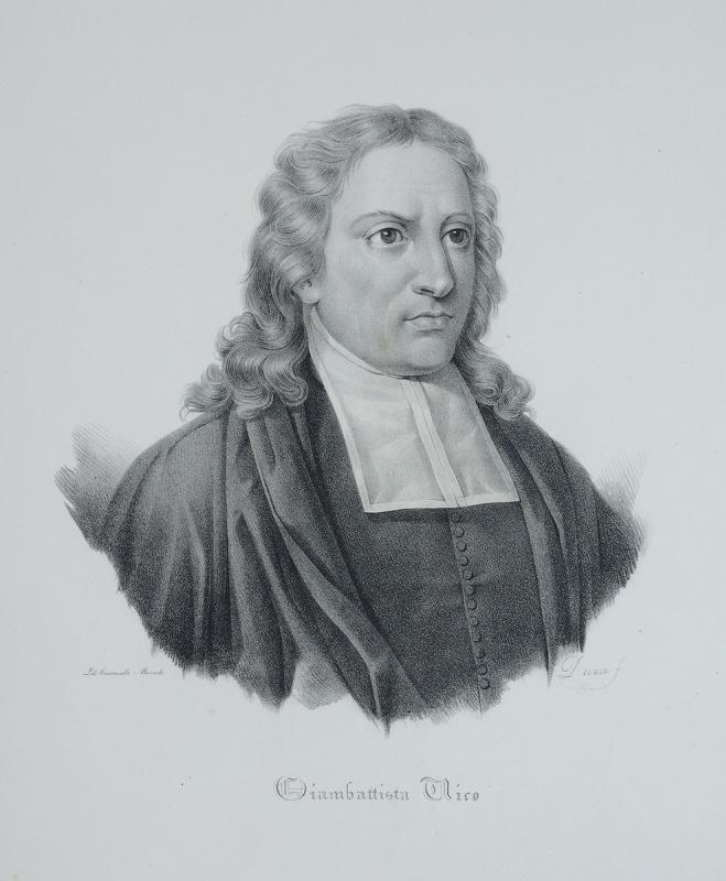 Portraits d'illustres napolitains : Giambattista Vico