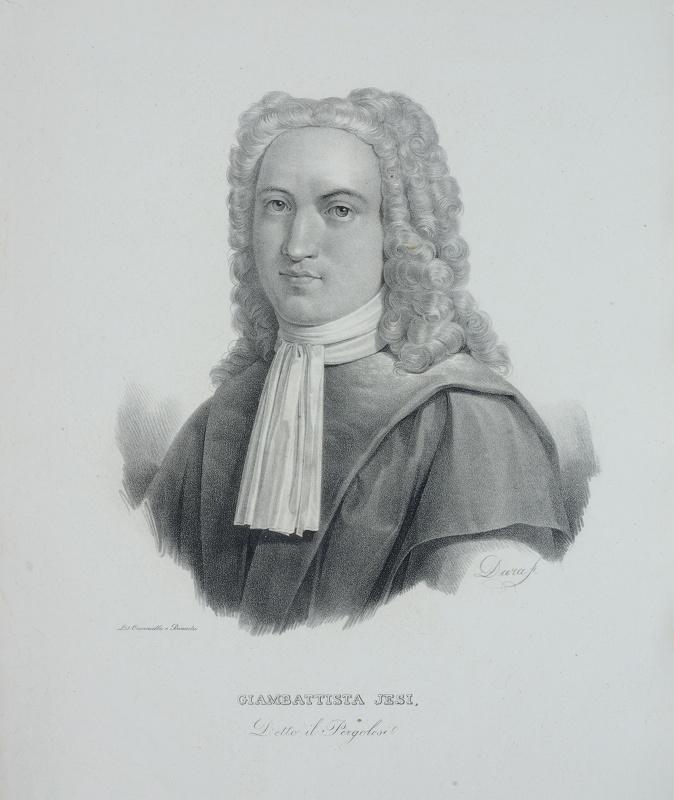 Portraits d'illustres napolitains : GIAMBATTISTA JESI / detto il Pergolesi