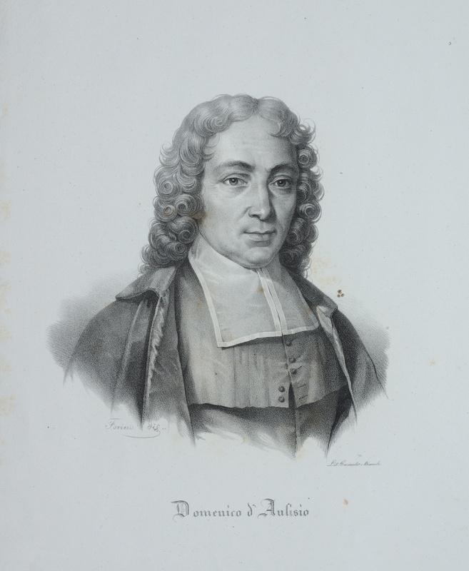 Portraits d'illustres napolitains : Domenico d'Aulisio