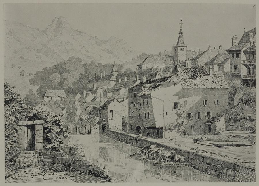 SALINS / aux vieux quartiers : 5 - Poupet & la basseville