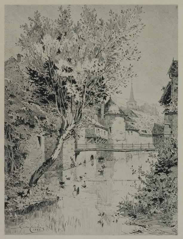 SALINS / aux vieux quartiers : 6 - La Tour de Flore