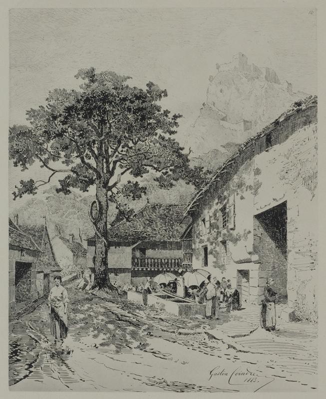 SALINS / aux vieux quartiers : 10 - Le chêne de Bracon