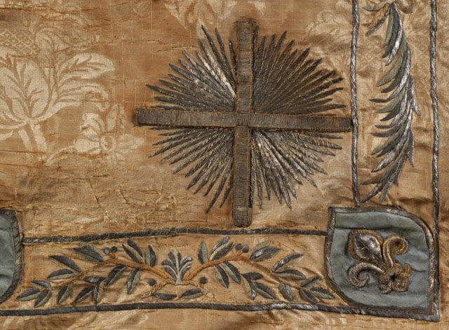 Guidon de cavalerie du régiment noble à cheval du duc de Berry