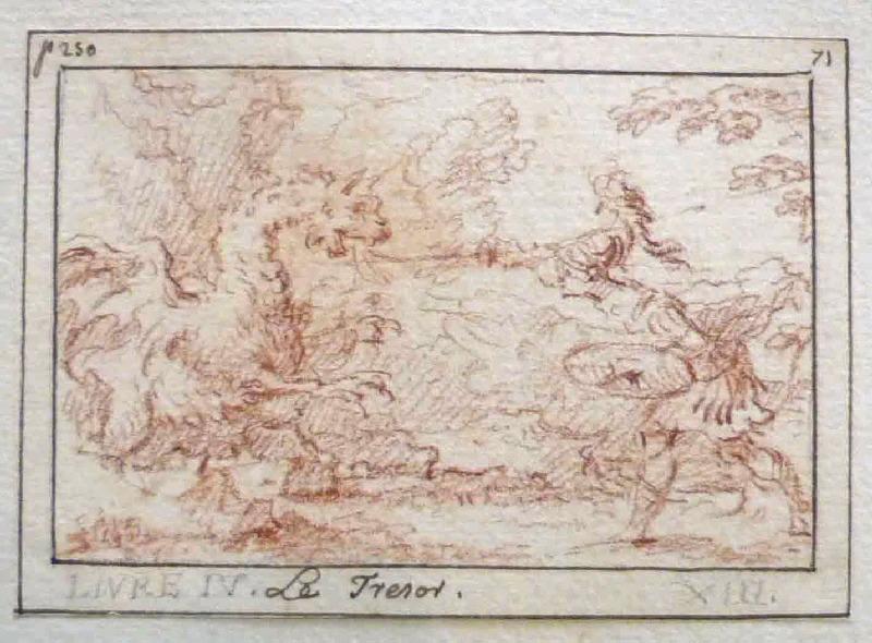 Fables de Houdard de La Motte : Le trésor