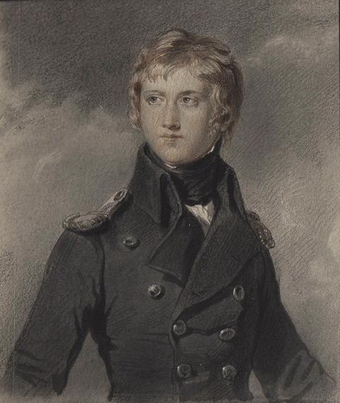 Portraits au crayon d'après les tableaux du musée de Versailles ; Antoine-Philippe d'Orléans, duc de Montpensier