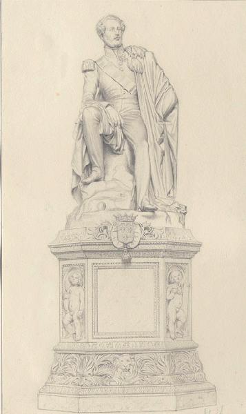 Portraits au crayon d'après les tableaux du musée de Versailles ; Ferdinand-Philippe duc d'Orléans