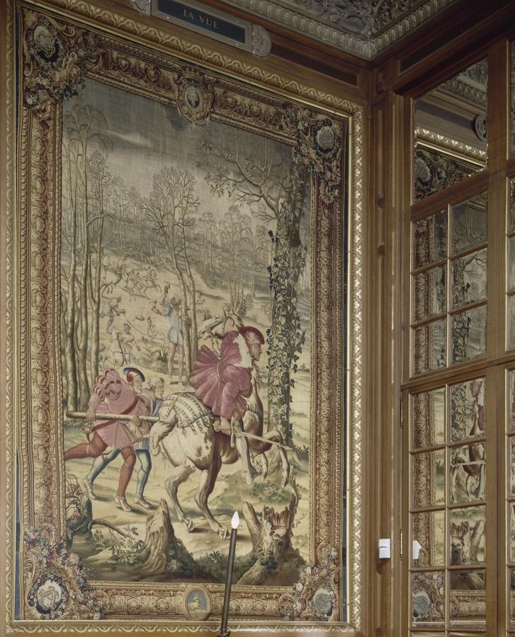 Les Chasses de l'Empereur Maximilien : La vue