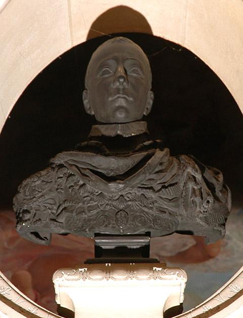 Buste en plâtre : Charles IX