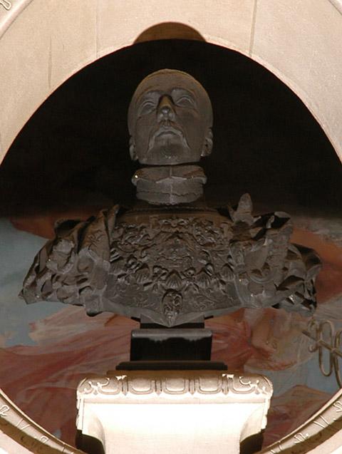 Buste en plâtre : Henri III
