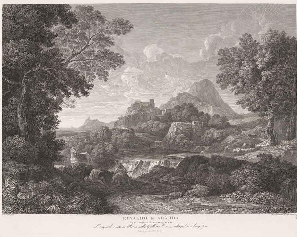 RINALDO E ARMIDA / Torq. Tasso Gerusa. lib. Can. 14 St. 65 e 66.