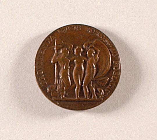 Médaille du connétable Anne de Montmorency : ANNAS MOMMORENCIUS MILITIAE GALLICAE PRAEF.