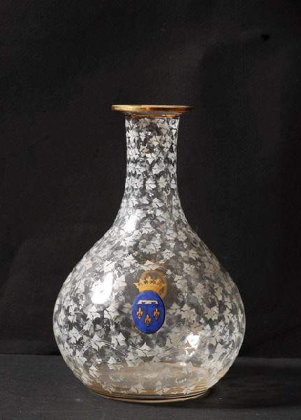 Grande carafe sans anse avec bouchon