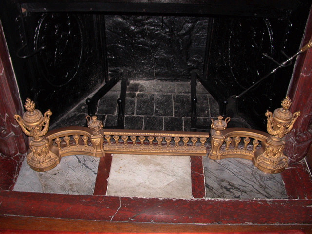 Feu de foyer en bronze