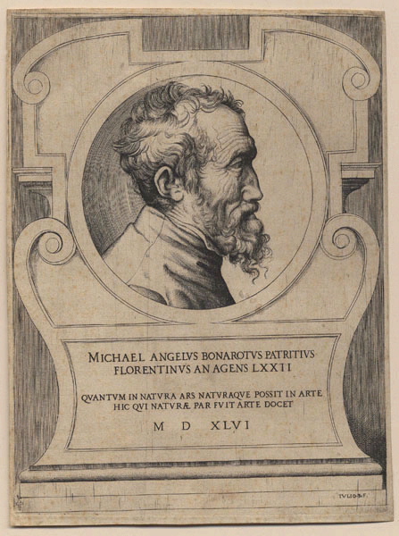 Portrait de Michel-Ange