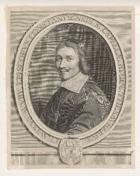 Claude Auvry (Paris, 1606 ; Paris, 1687) évêque de Coutances, Trésorier de la sainte Chapelle