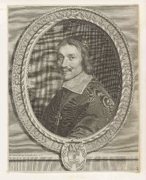 Claude Auvry (Paris, 1606 ; Paris, 1687) évêque de Coutances, Trésorier de la sainte Chapelle