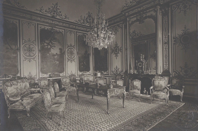 Vue de la chambre de Monsieur le Prince