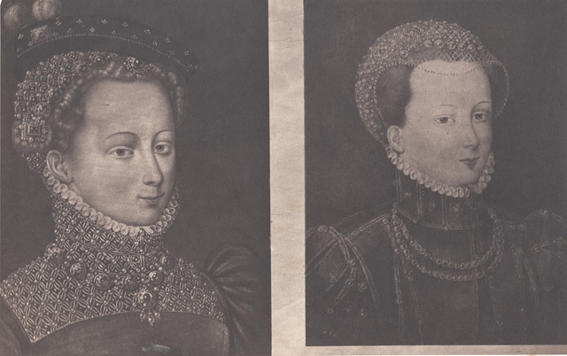 Séries of photographs from Portraits of Mary Queen of Scots, executed by Caldesi and Montecchi, from the collection exhibited by Archaelogical Institute. June. 1857., Paul and Dominic Colnaghi, London. 1858. 12 photographies