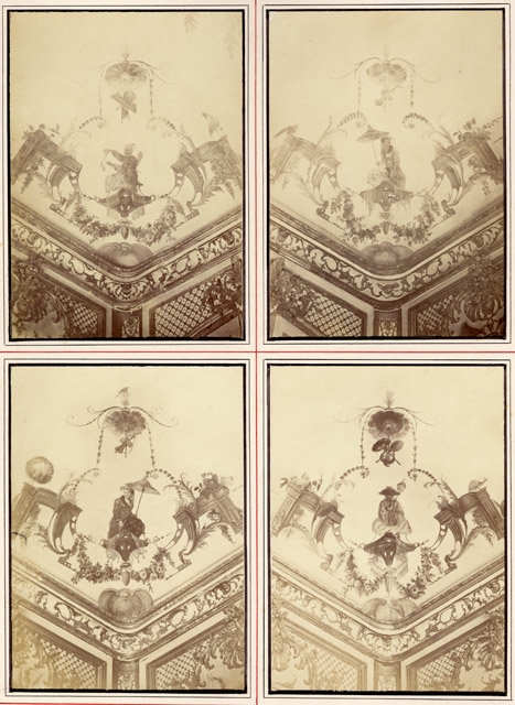 Détail de la Grande Singerie : les angles