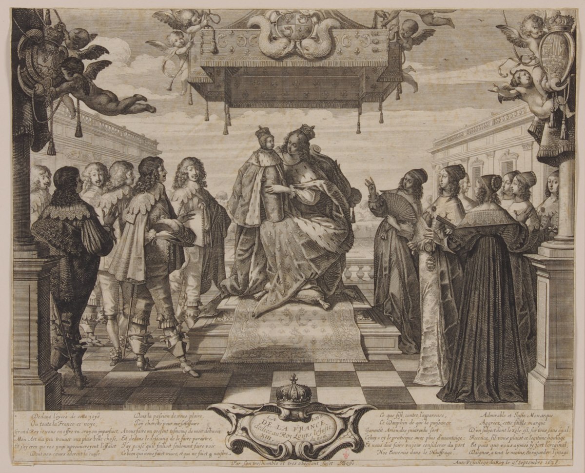 La Joye de la France, dédiée au Roy Louis le Juste XIIIe du nom, 5 septembre 1638