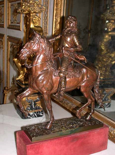 Statuette équestre de Louis II de Bourbon prince de Condé (1621-1686)
