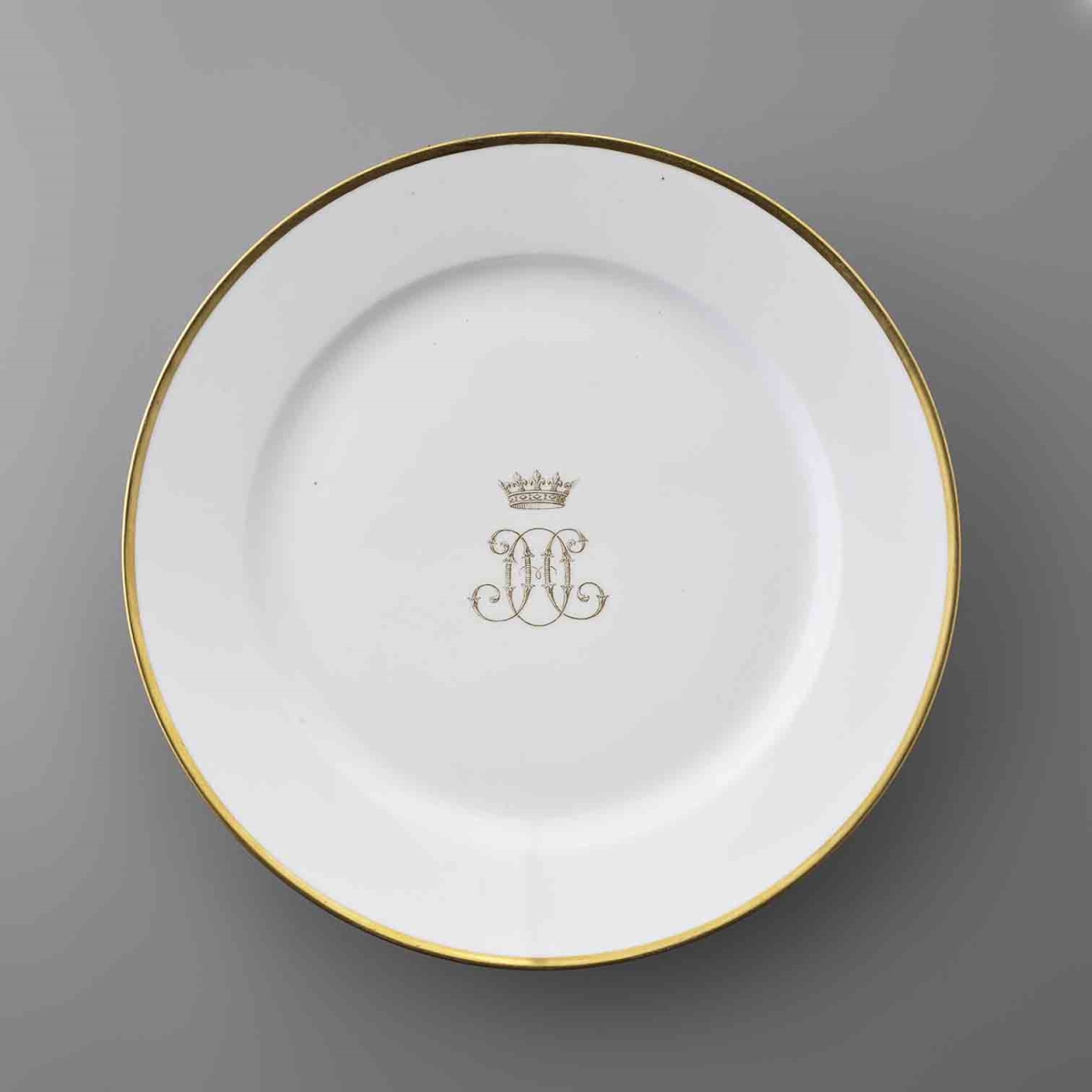 Assiette du service d’Alger du duc d’Aumale