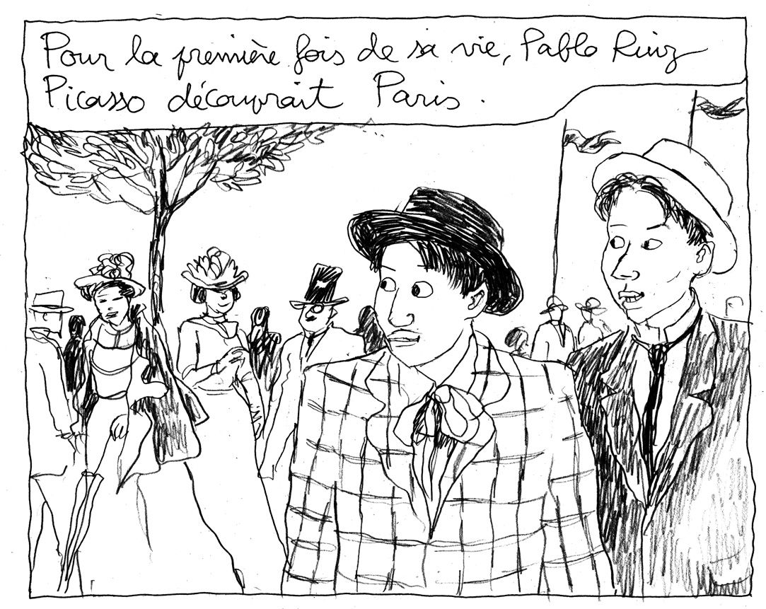 Picasso, 1. Max Jacob, “Pour la première fois de sa vie...”