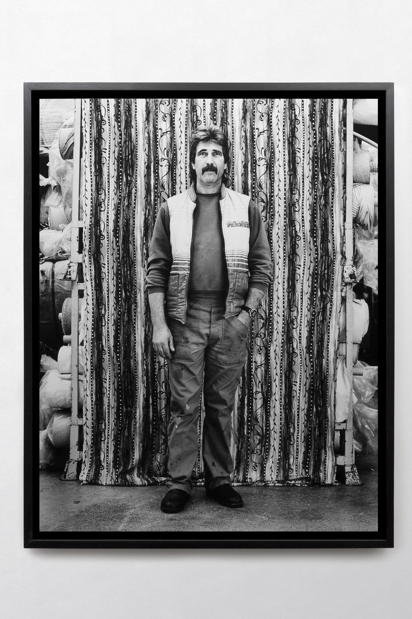 Alain CHAMBARD, imprimeur chef de machine ; Portraits d'une PME (titre de la série)