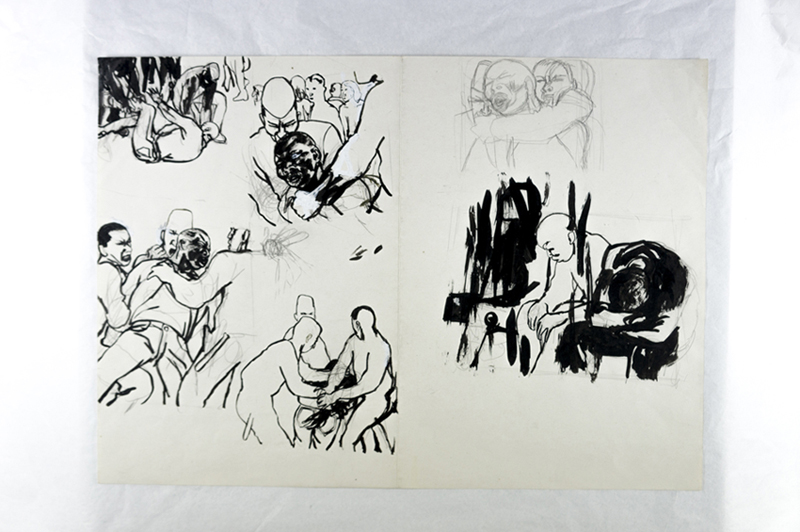 Esquisse pour l'arrestation