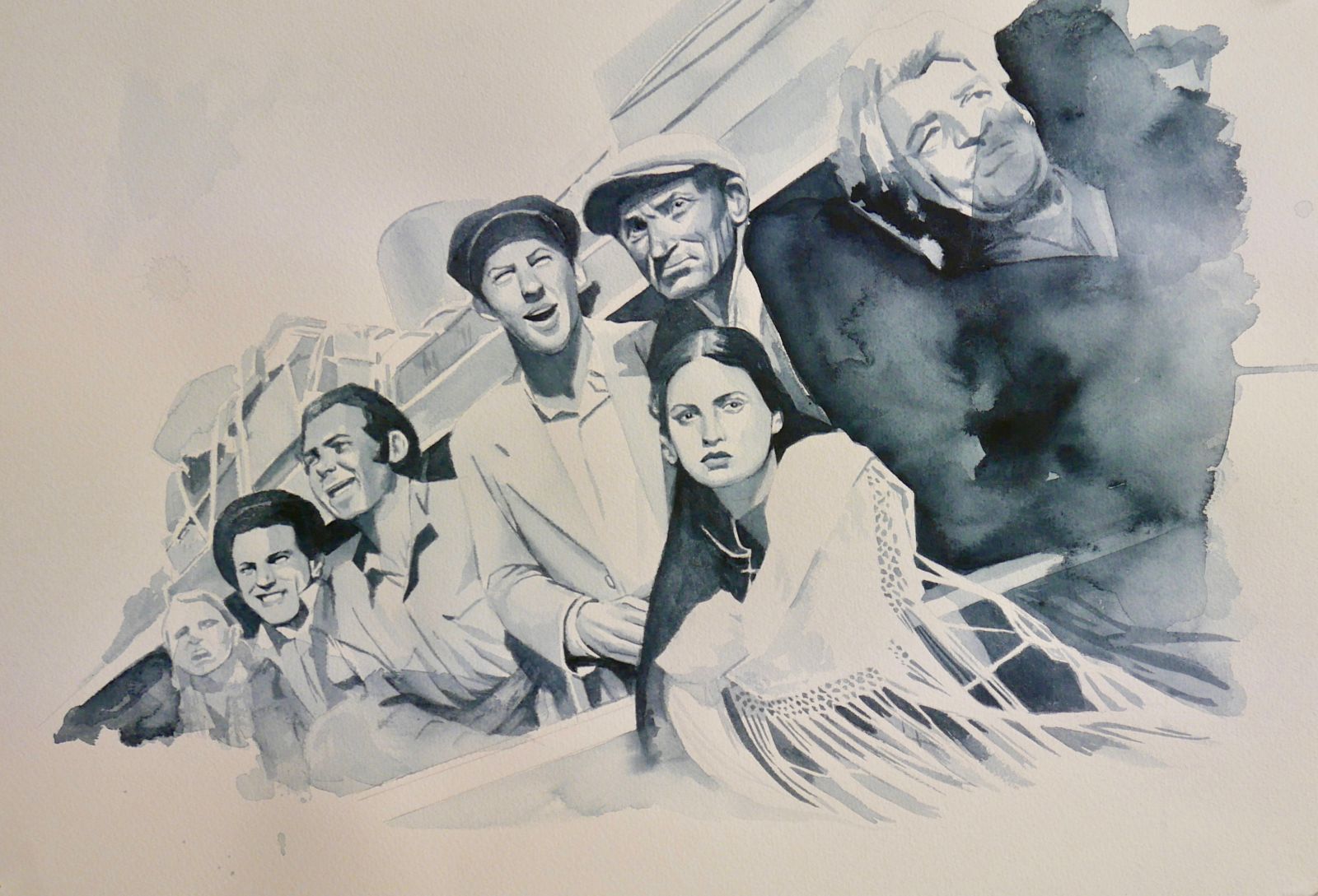 Scena di genere/Fiction (italien) ; Scène de genre/Fiction (français)