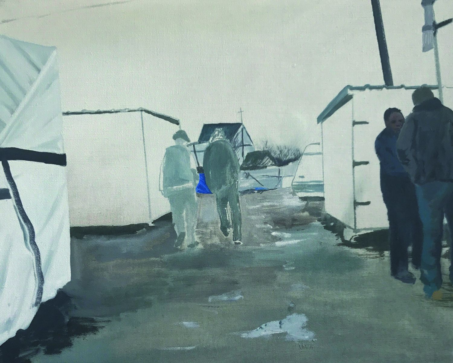 La Lande, 13 décembre 2015 ; La Lande (titre de la série)