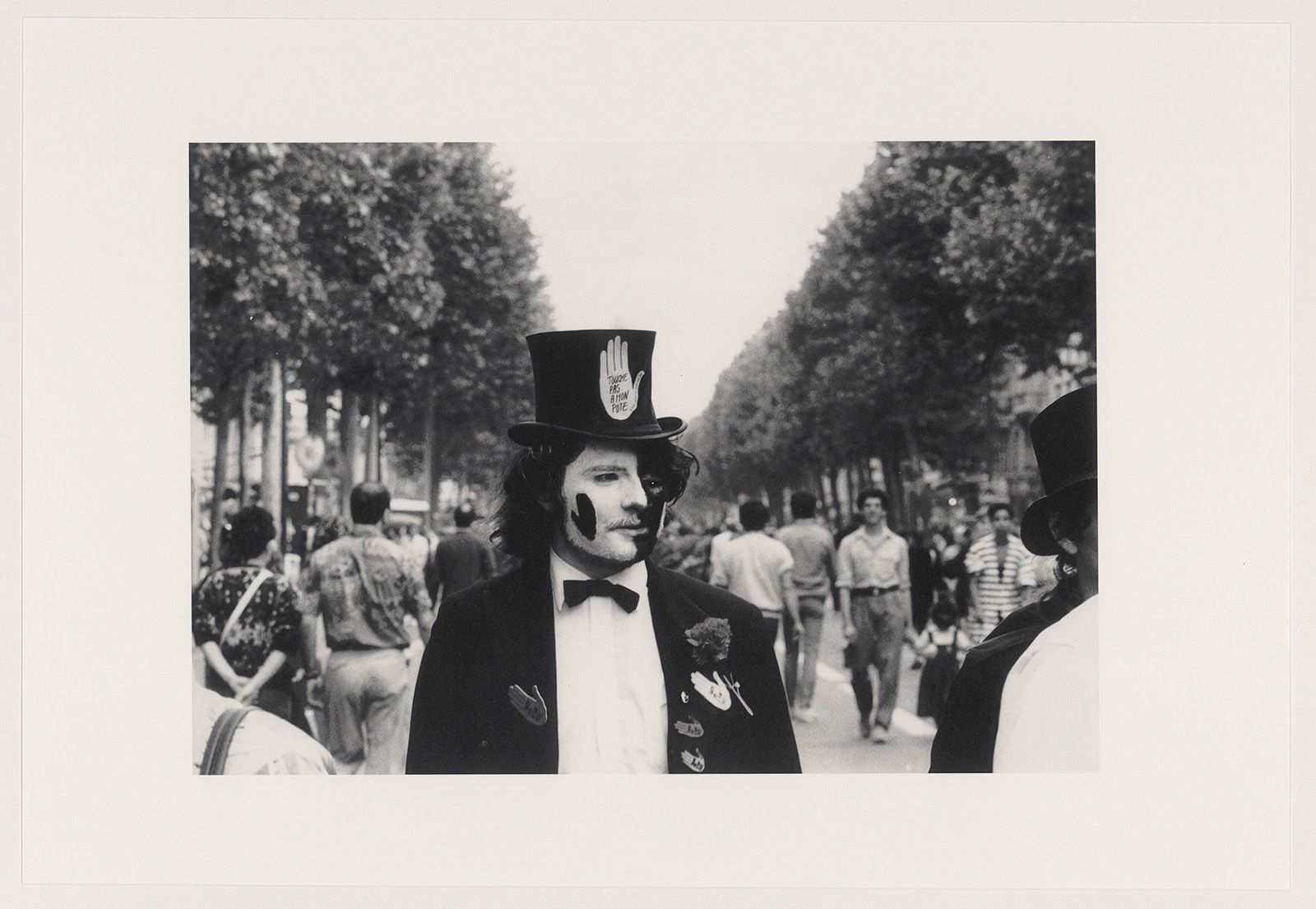 Manifestation  contre le racisme. Paris 1988